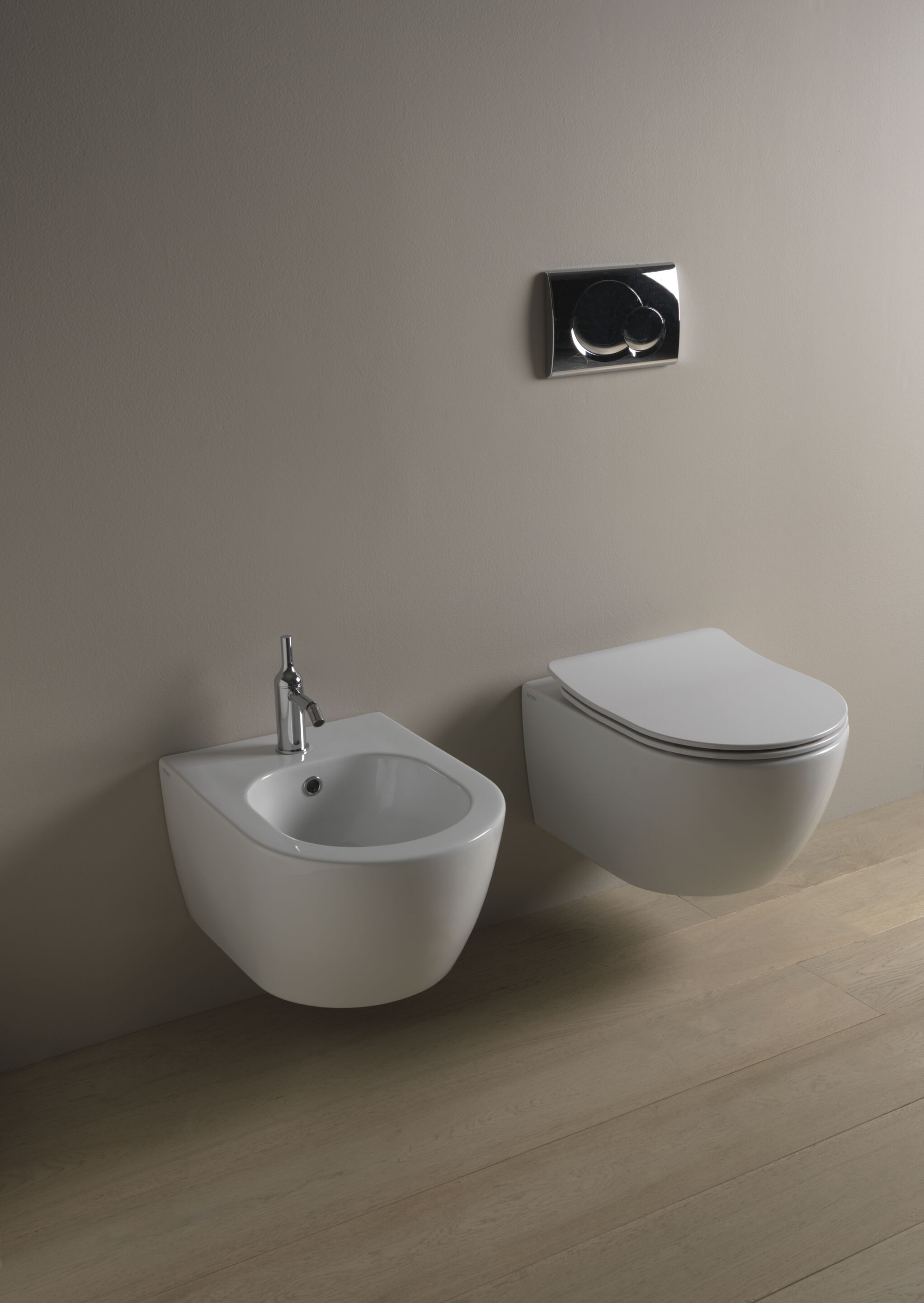 Керамический подвесной компактный туалет GSG Ceramic Design Like ARCH-00070239 - Вид №1