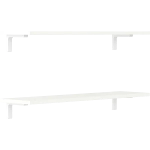 Santreyd Полка настенная Белый лед 80x20 см для стильного интерьера 89392611