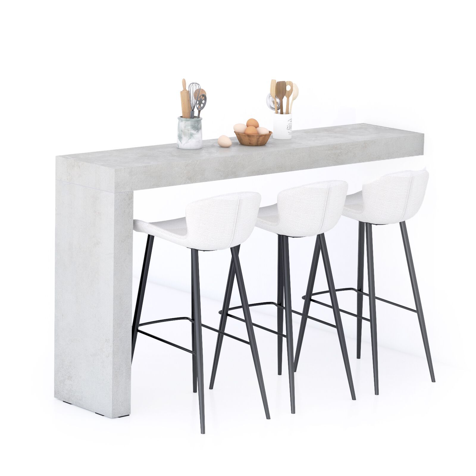 Высокий стол на полуострове в облагороженном Mobili Fiver Evolution ARCH-00029986 - Вид №65