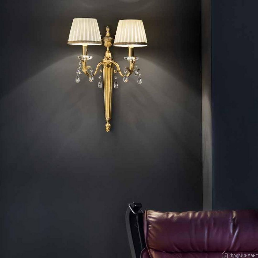 Masiero Primadonna A2 G01cut crystal бра 84133