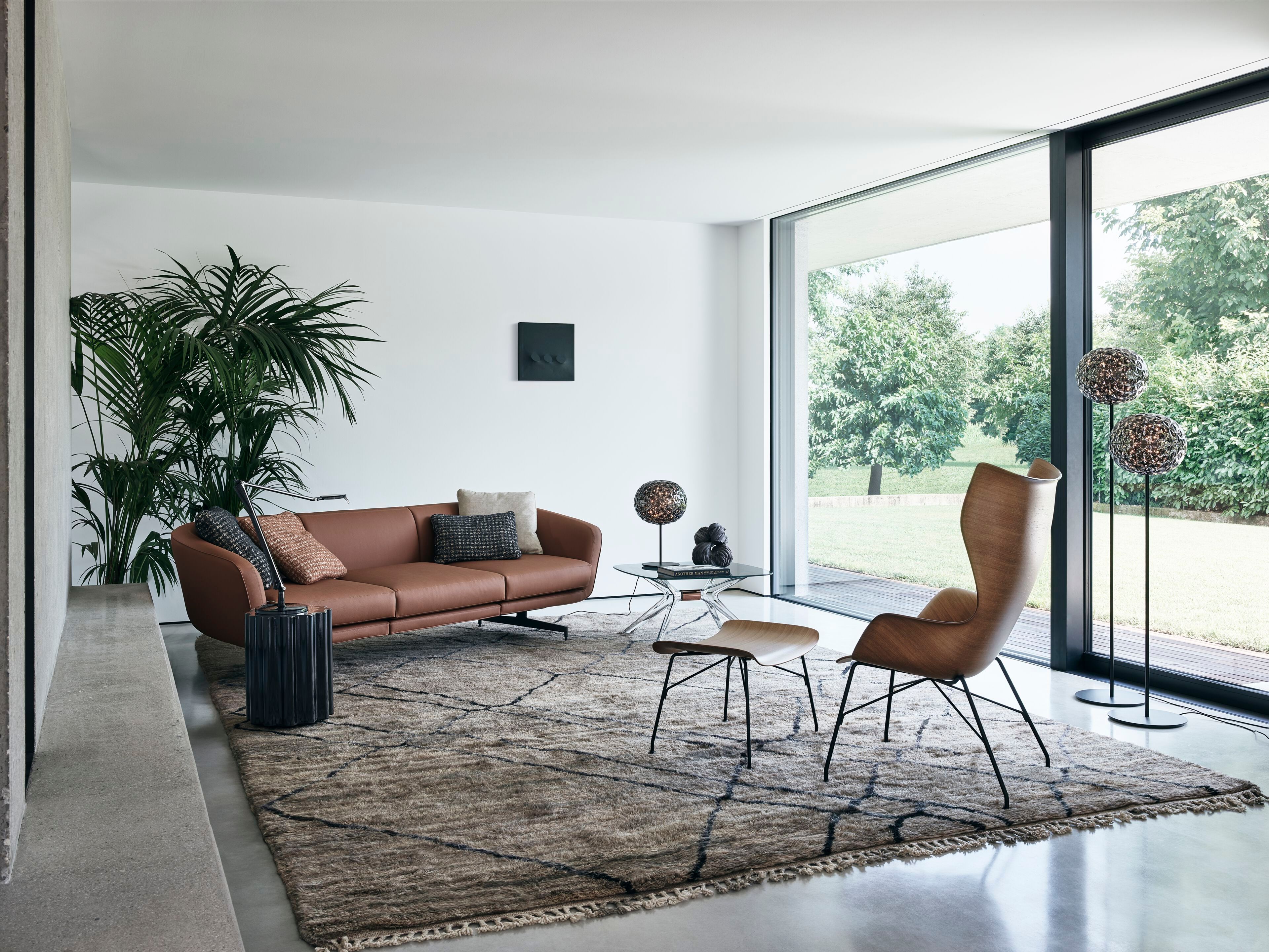 Подставка для ног из шпона Kartell Smart Wood ARCH-00008759 - Вид №7