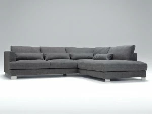 Sits Мягкий угловой диван из ткани на 4 места Brandon