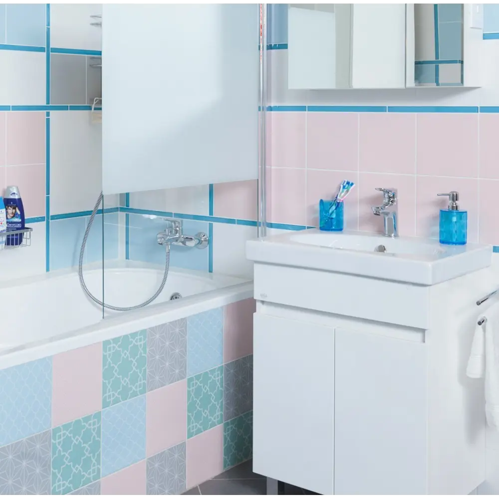 Стакан для зубных щёток настольный Verran «Sole» акрил цвет синий STLM-2118074 - Вид №1