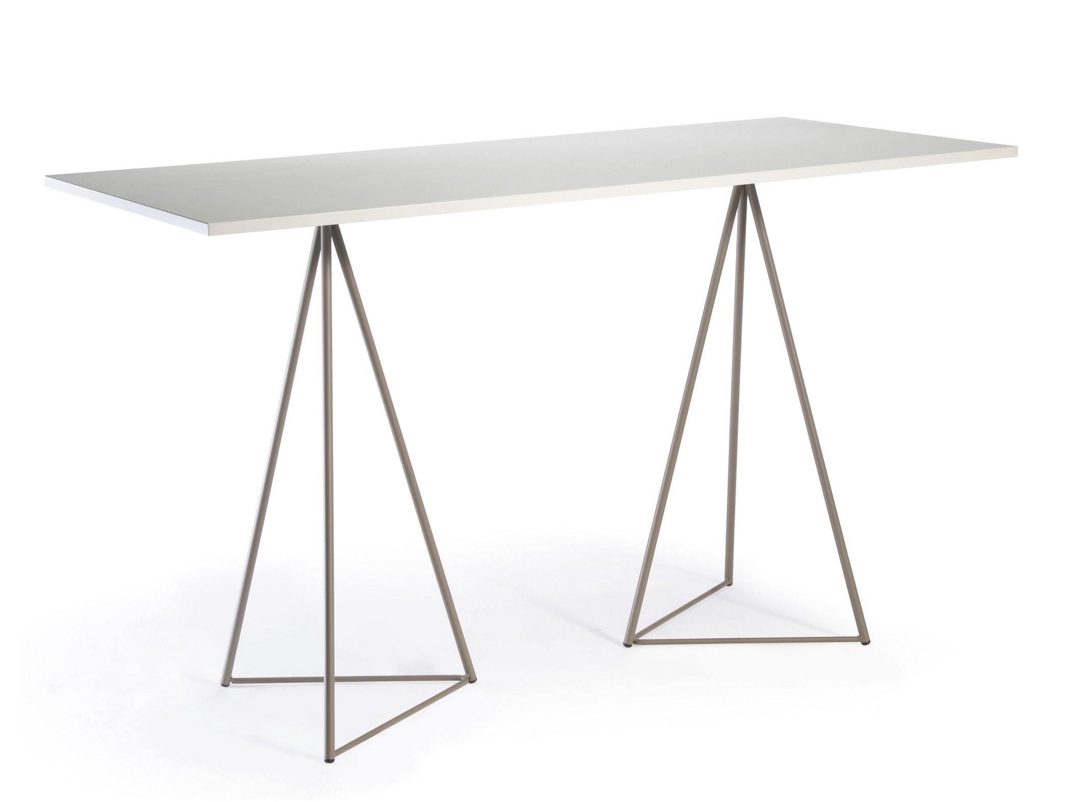 Высокий прямоугольный стол из Compactop® GABER GLITTER RECTANGLE HIGH ARCH-00084289 - Вид №1