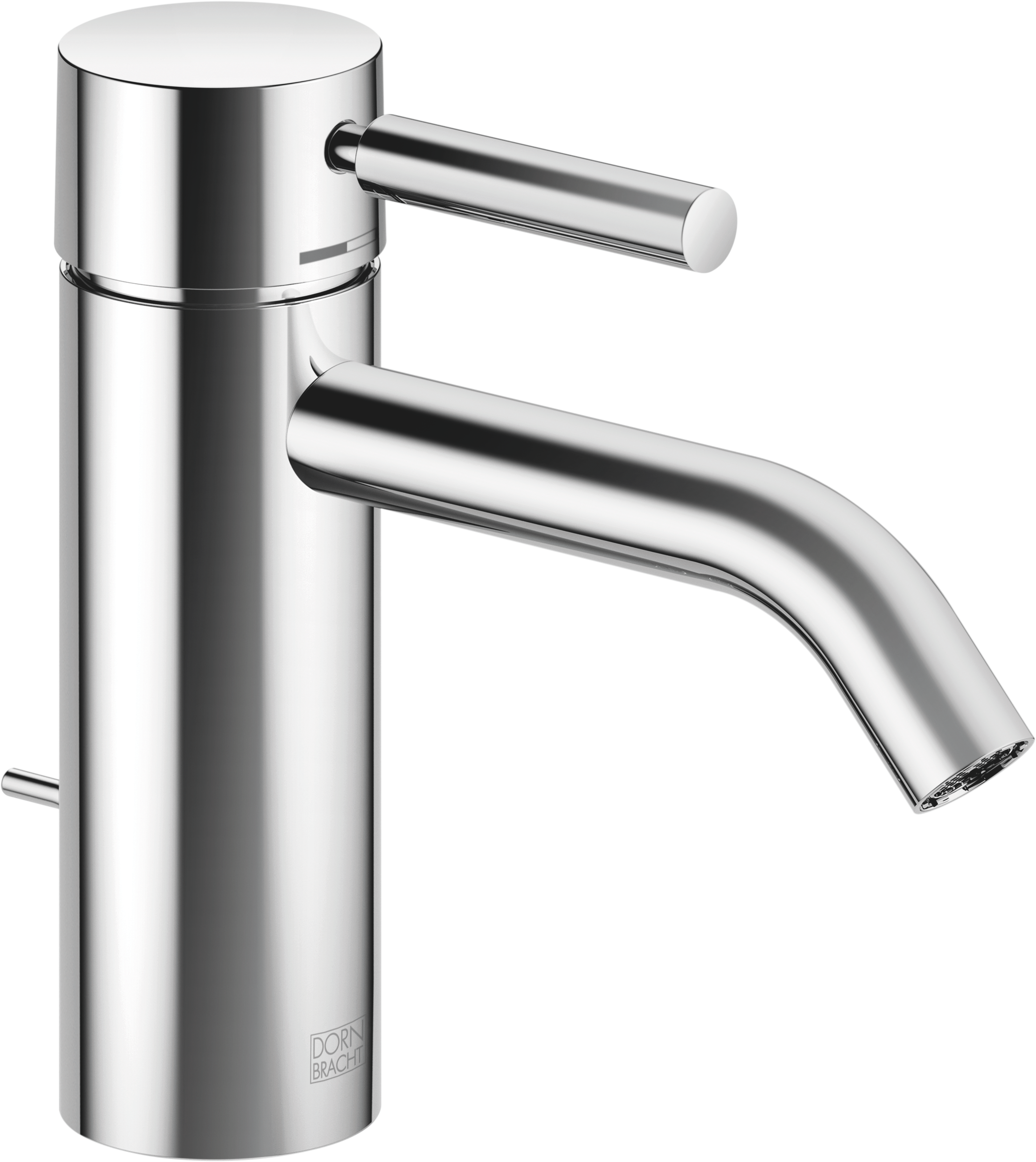 МЕТА Смеситель для раковины однорычажный с донным клапаном - Хром