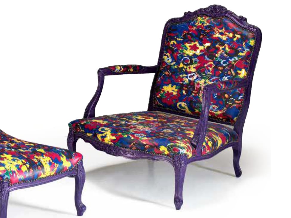 Тканевое кресло с подлокотниками Mirabili Франческо Куомо ARCH-00035562 - Вид №1