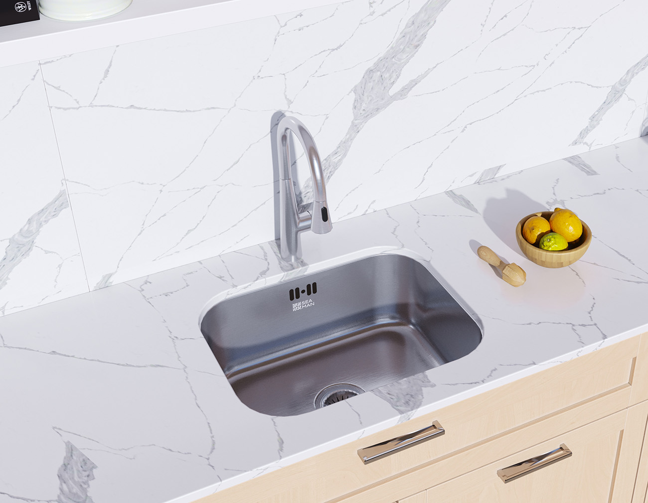 Кухонные мойки Eco Wien SWU-5443.A SEAMAN  - Вид №1