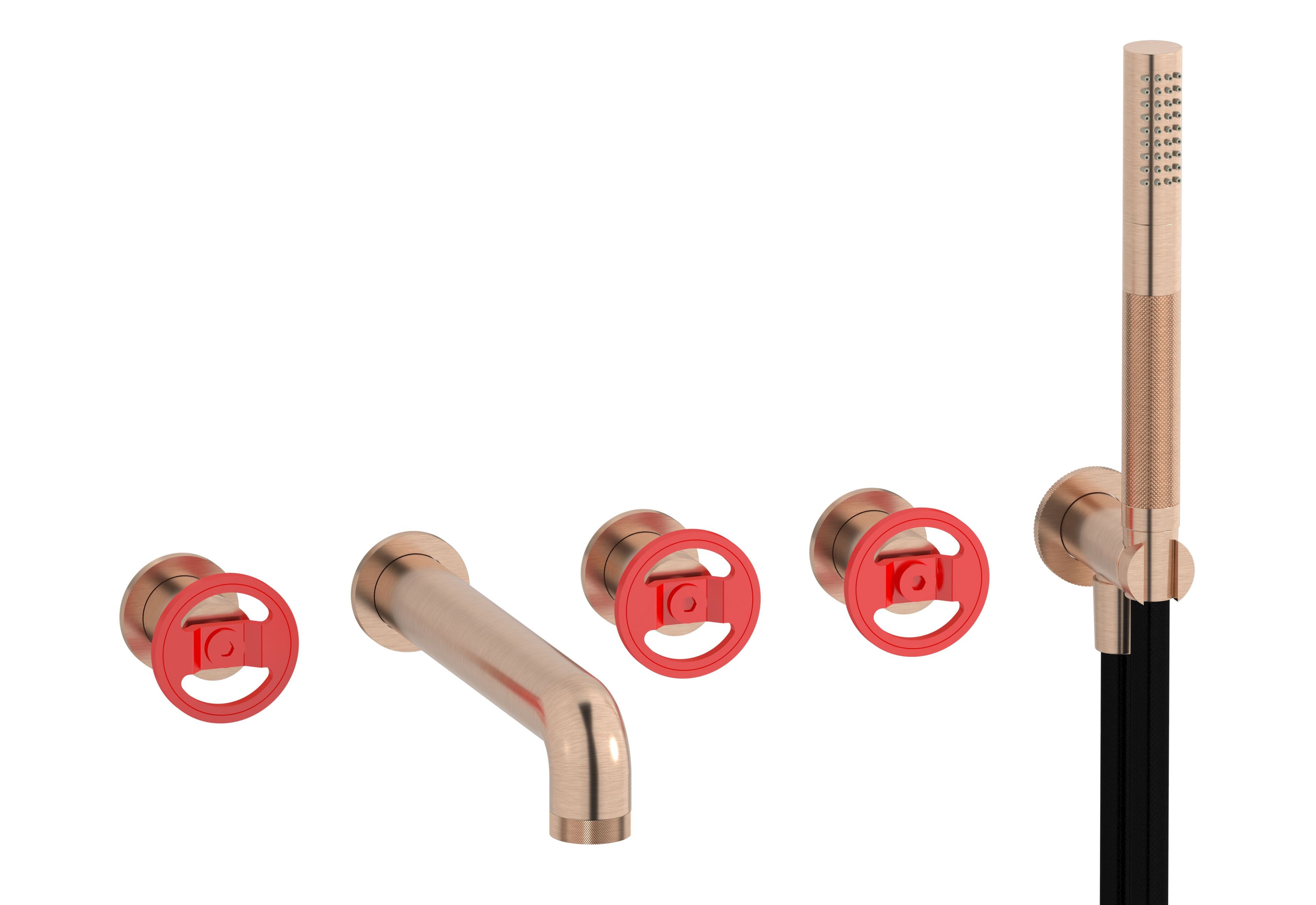 Набор настенных ванн с ручным душем IB Bold ARCH-00049280 - Вид №21