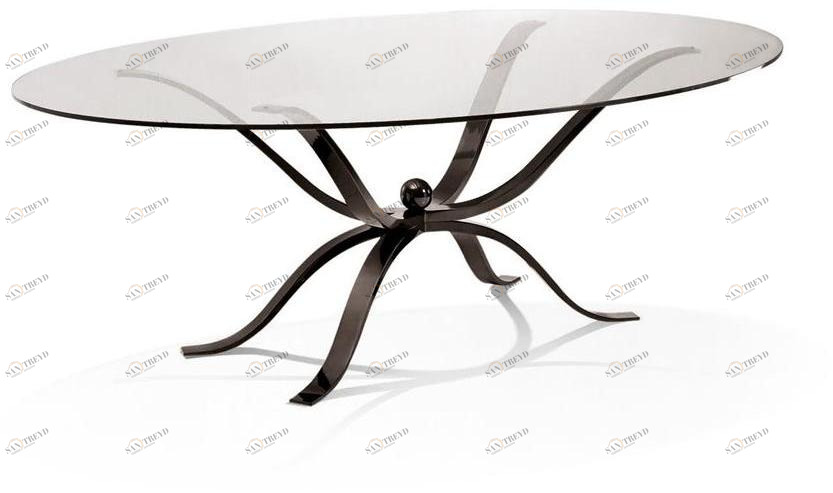 Cantori Овальный стеклянный стол sun-id-1427927