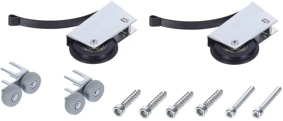 ТДВ Комплект роликов для раздвижных дверей до 35 кг 82013012