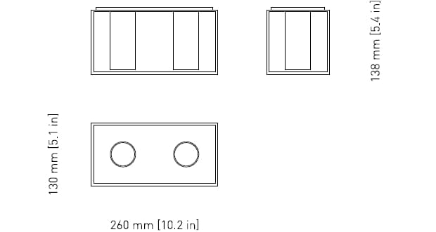 Потолок с порошковым покрытием стальной прожектор +kouple ARCHI SQUARE ARCH-00102932 - Вид №3