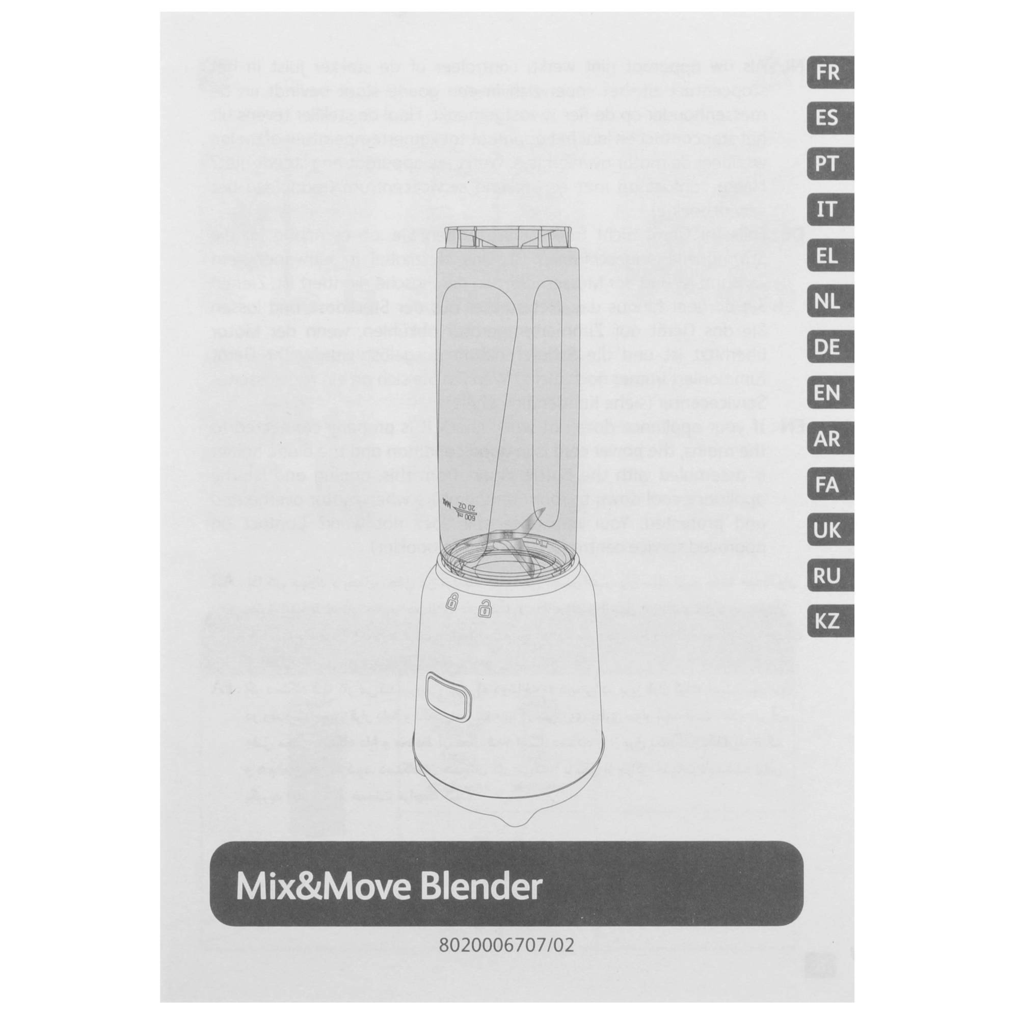 9103162 Блендер стационарный Moulinex LM15FD10 серебристый STDN-0151280 - Вид №9