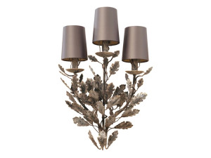 Металлический настенный светильник