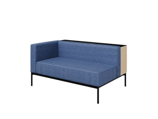 2-местный тканевый диван с задней полкой Intuit by Softrend Spot ARCH-00148693 - Вид №1