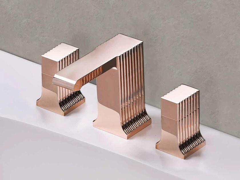 RUBINETTERIE STELLA Смеситель для раковины на 3 отверстия Casanova sun-id-1455923 - Вид №1