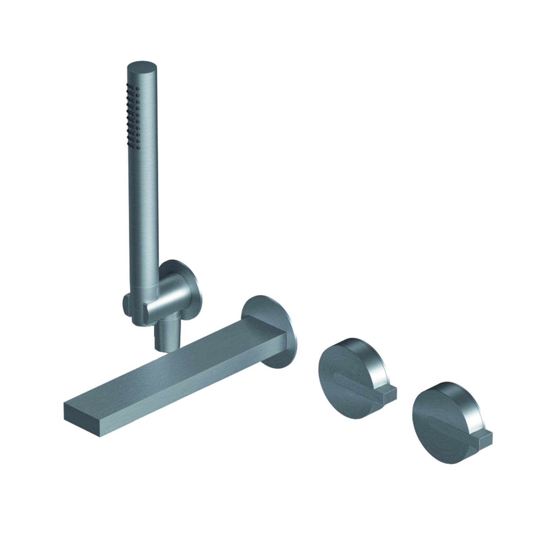 PR50EB2S2 Смеситель для ванны, однорычажный, встроенный Ritmonio DOT316