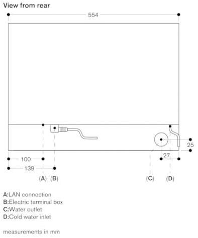 Gaggenau Комбинированная стеклянная печь Serie 400 Bs474102 - Вид №3