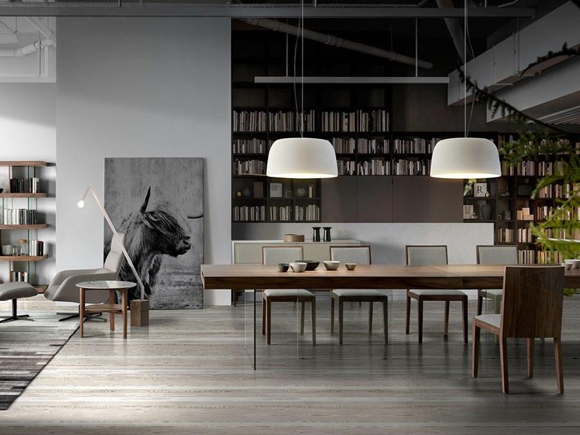 Angel Cerdá Прямоугольный обеденный стол из дерева и стекла Nature life 1028 Angel Cerda - Вид №3