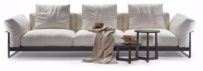 Flexform 3-х местный тканевый диван Zeno sun-id-1501157 - Вид №1