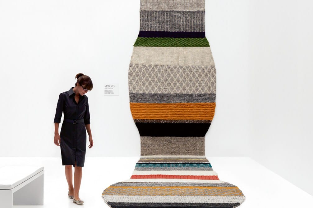 Полосатый шерстяной ковер GAN Mangas Original ARCH-00047035 - Вид №1