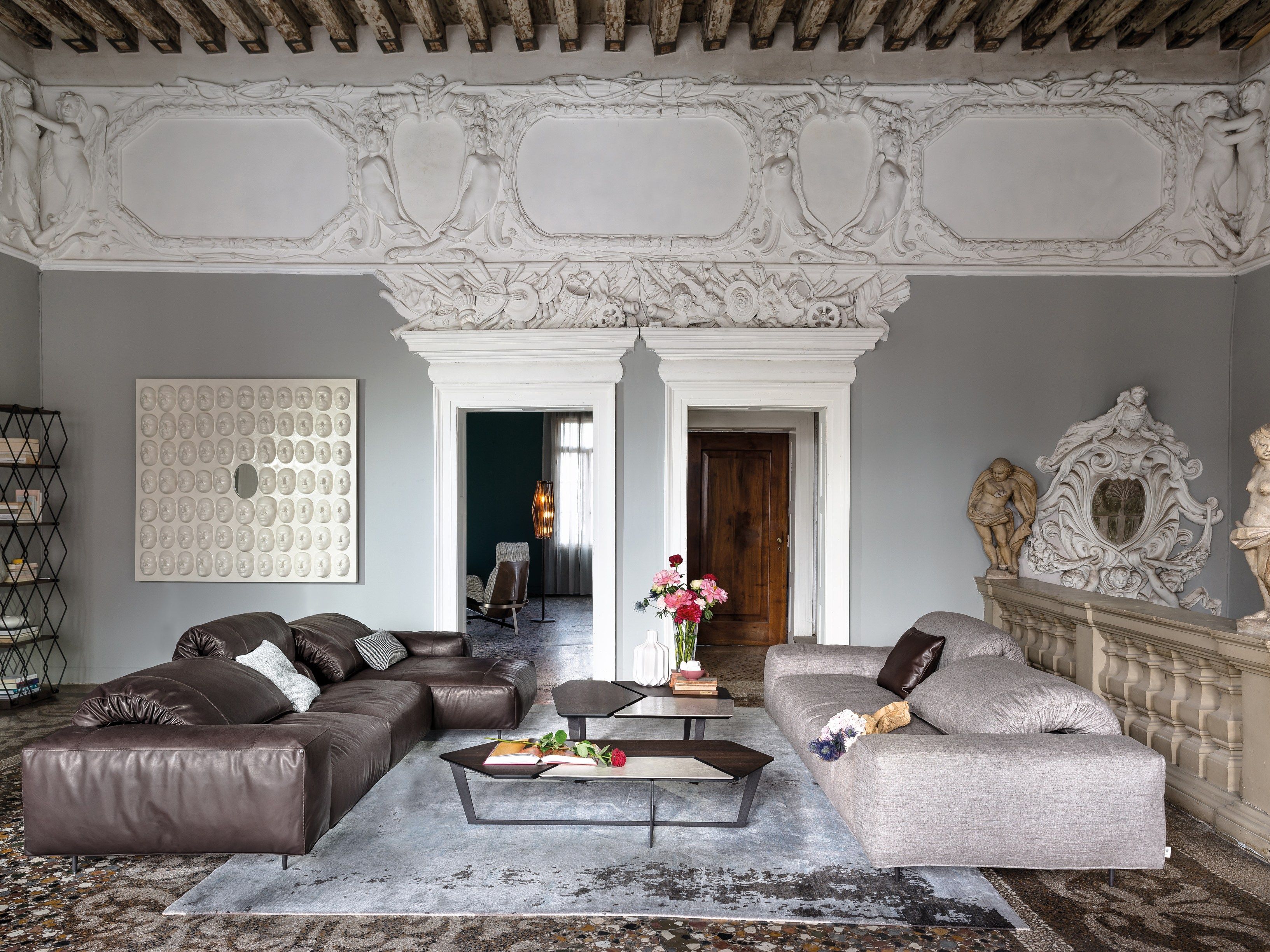 Секционный кожаный диван Arketipo CRAZY DIAMOND ARCH-00133462 - Вид №5