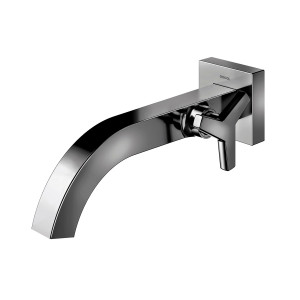 00876448 Настенный смеситель для ванной комнаты из полированного графита Docol DOCOL CITY