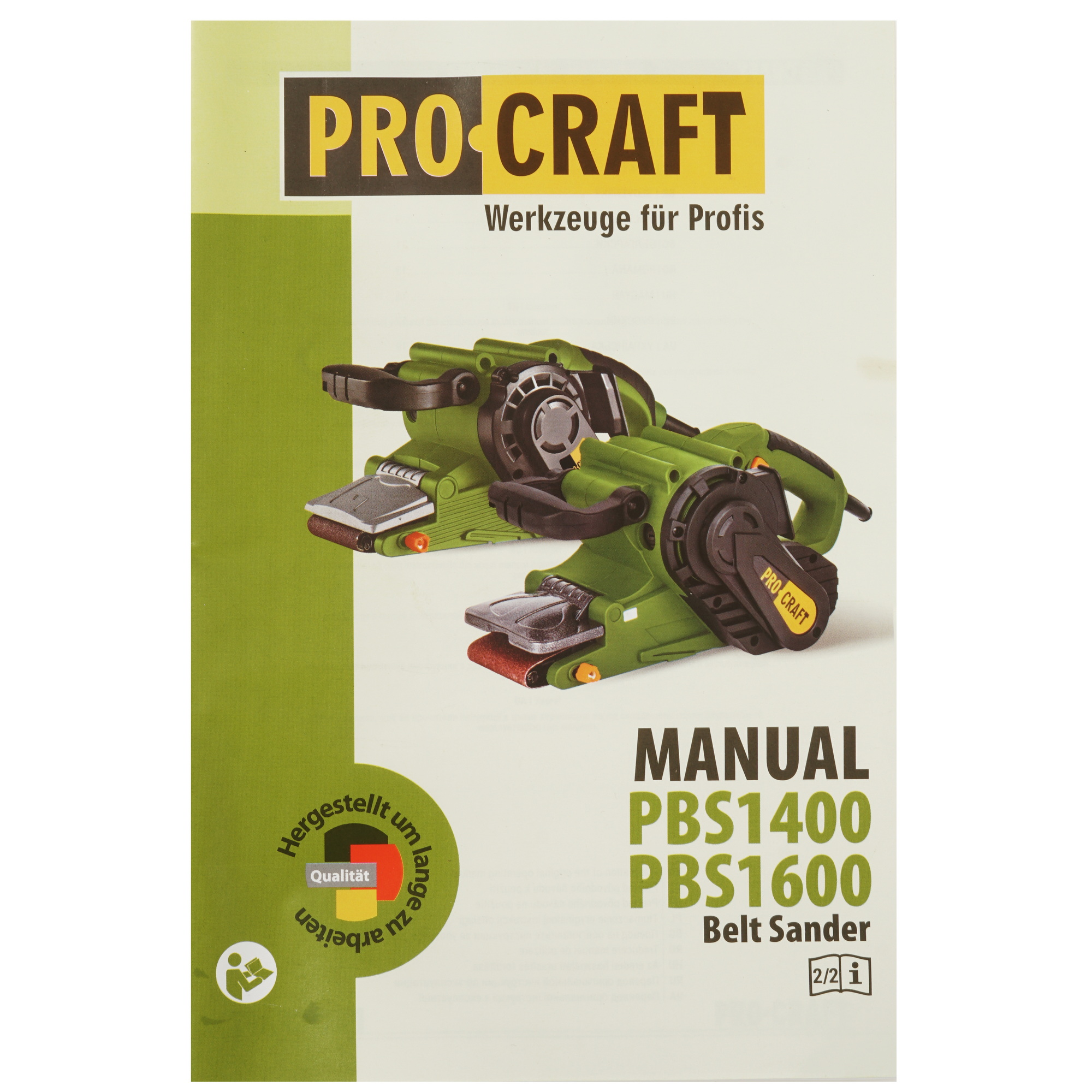 Ленточная шлифмашина PROCRAFT PBS1400 9277948 STDN-0007930 - Вид №7