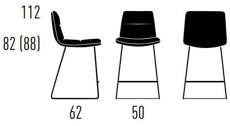 KFF Табурет с подставкой для ног Arva sun-id-1371808 - Вид №3