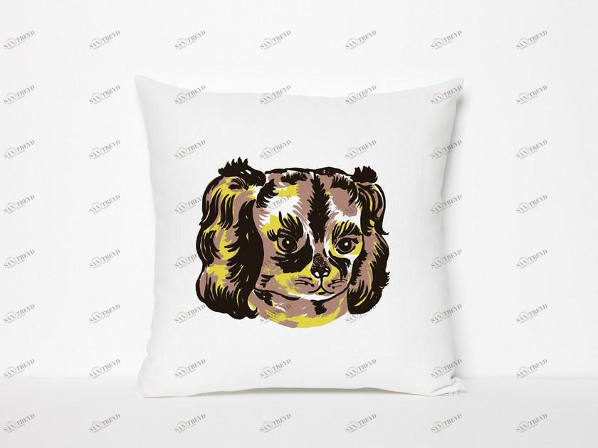 Moustache Подушка из ткани квадратная sun-id-1393332