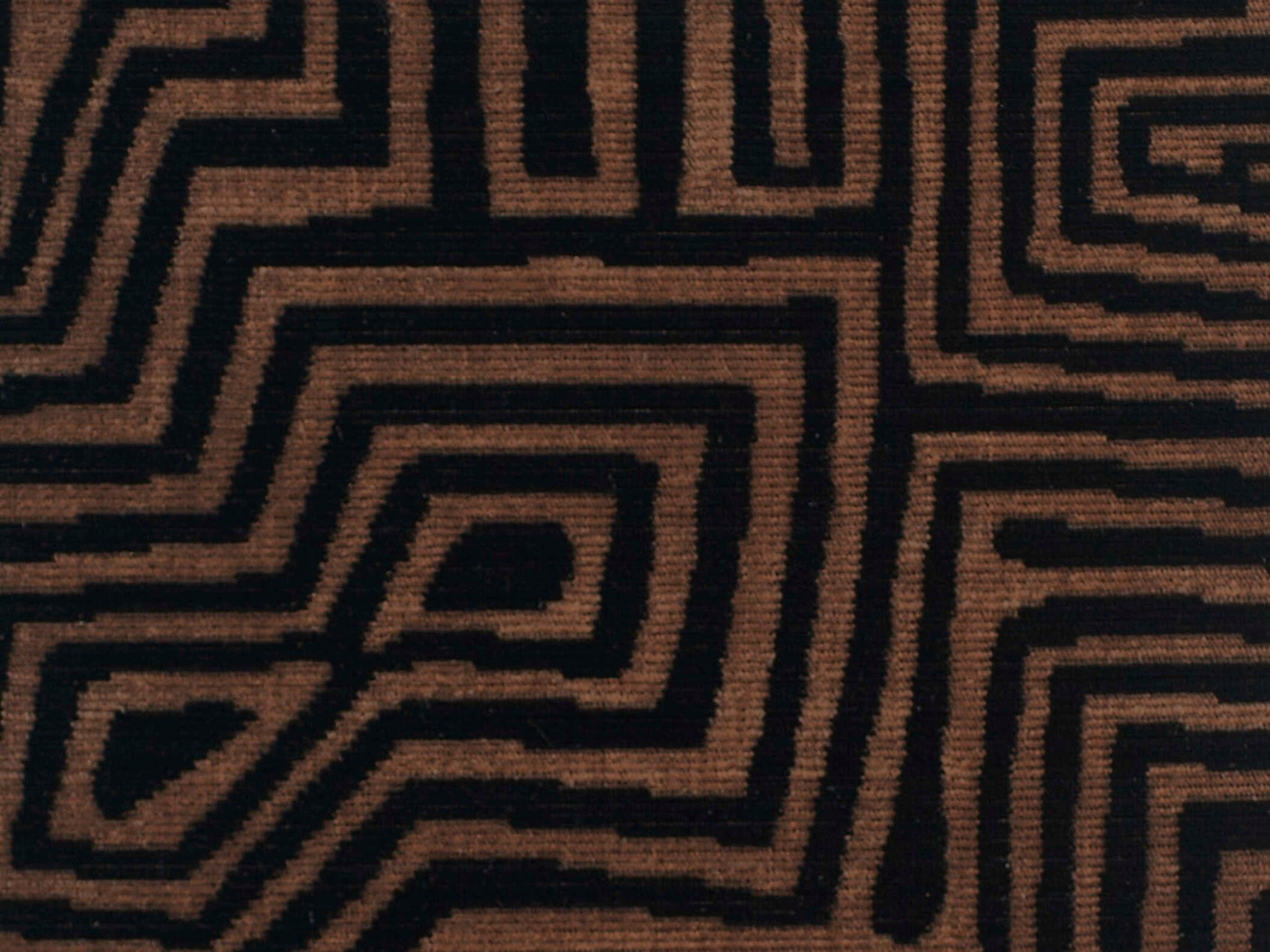 Жаккардовая обивочная ткань с графическим рисунком Dedar JAMU JUNGLE ARCH-00143599