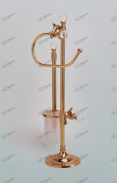 Стойка напольная для унитаза и биде, керамика ART&MAX BAROCCO CRYSTAL AM-1948-Br-C 