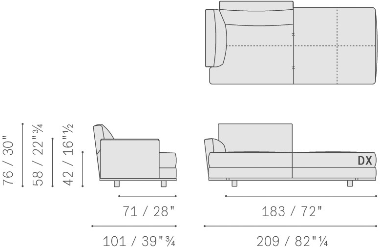 Poltrona Frau Модульный тканевый диван La collezione - divani e poltrone sun-id-1451549 - Вид №23