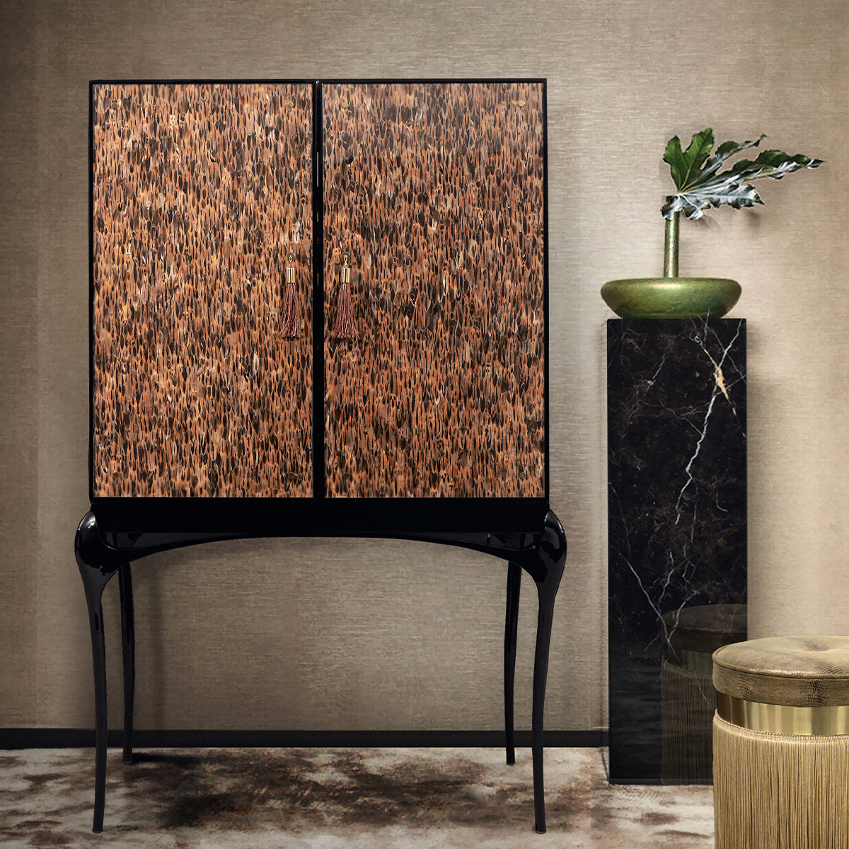 Шкафы Temptation Bar Cabinet Covethouse KOKET  - Вид №1