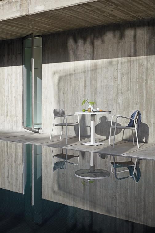 MNST1241 Обеденный стол pca shingle f11 75см x 75см Manutti Napoli - Вид №11