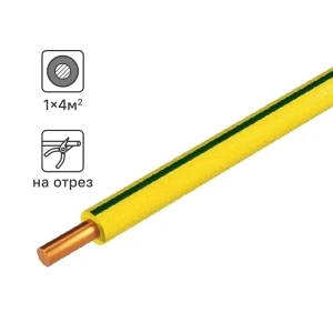 Провод TDM Electric ПуВнг-LS 1x4 мм² для стационарных электроустановок 87617539