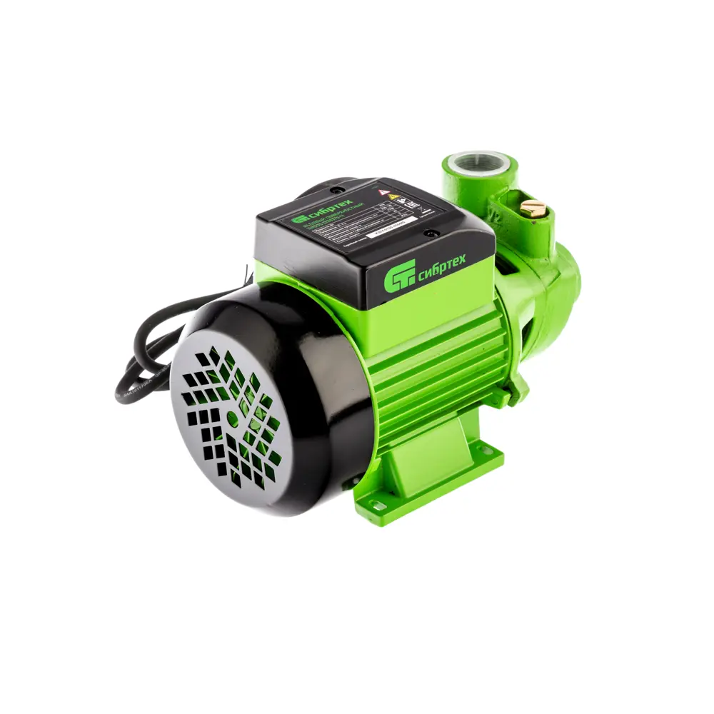 Насос садовый поверхностный Сибртех СПН370-Ч 1700 л/час STLM-2177452 - Вид №2