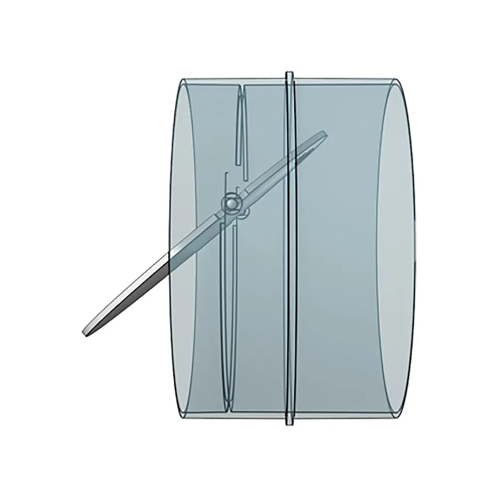 Соединители воздуховодов с обратным клапаном Fonet D150 мм пластик STLM-2034355 - Вид №5