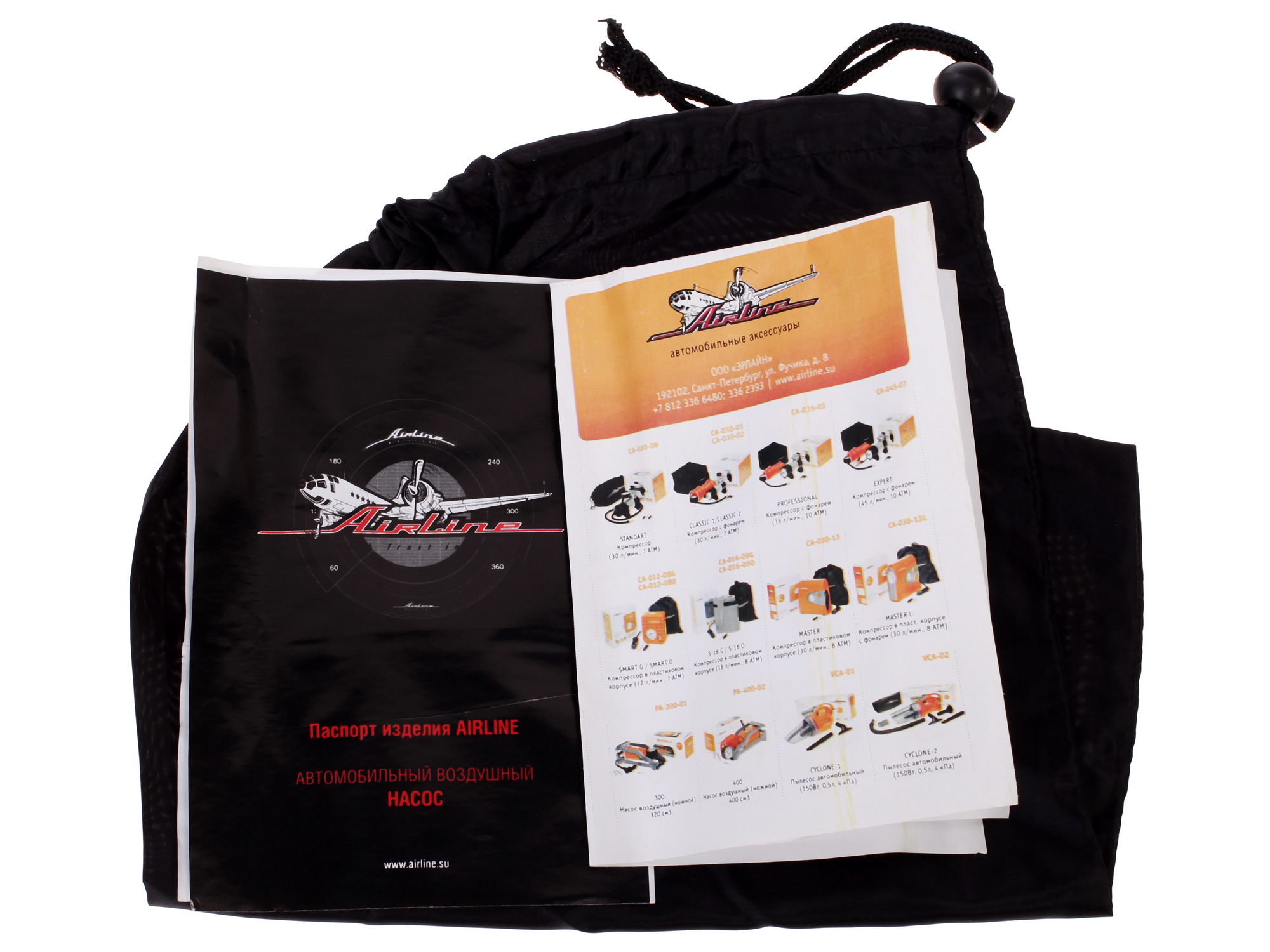 6622998 Ножной насос AIRLINE PA-300-01 STDN-0141188 - Вид №4