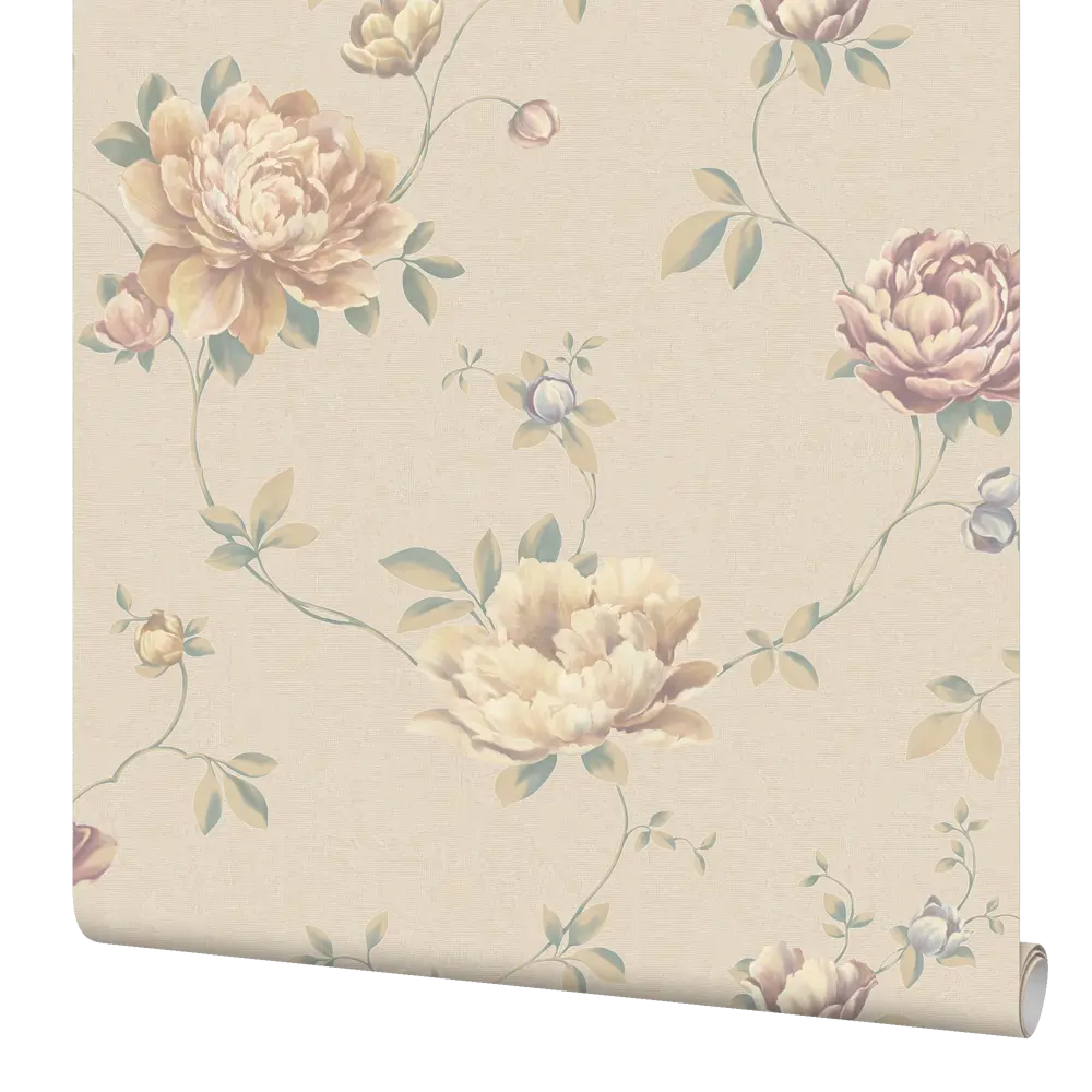 Обои виниловые Elysium Сапфир бежевые 0.53 м 27000 STLM-2038477