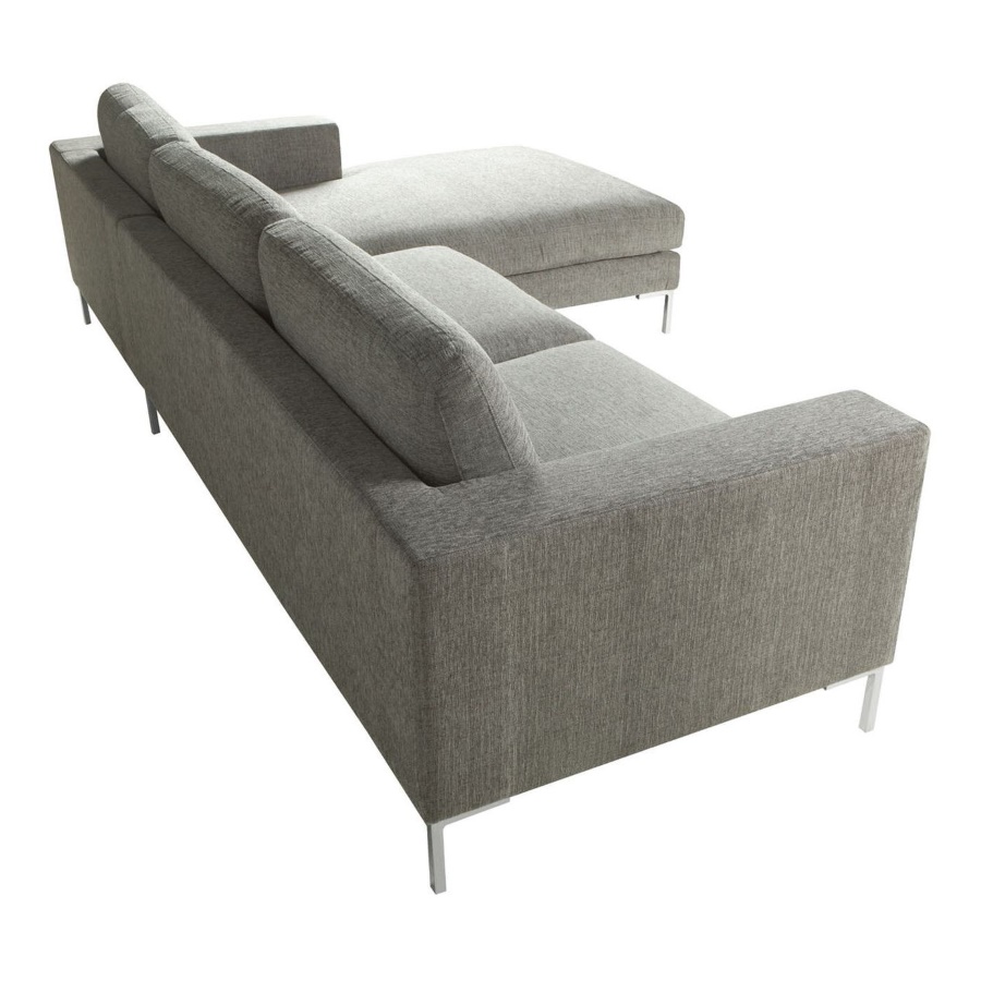 Диван угловой Domino, правосторонний, серый Sits S1146 - Вид №5