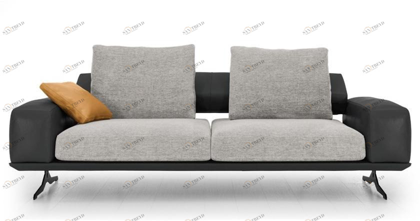 Tonino Lamborghini Casa 2-местный тканевый диван Ibiza sun-id-1409454