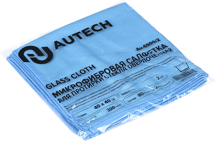 90998231 Салфетки для уборки Au-6900 микрофибра STLM-0431819 AUTECH