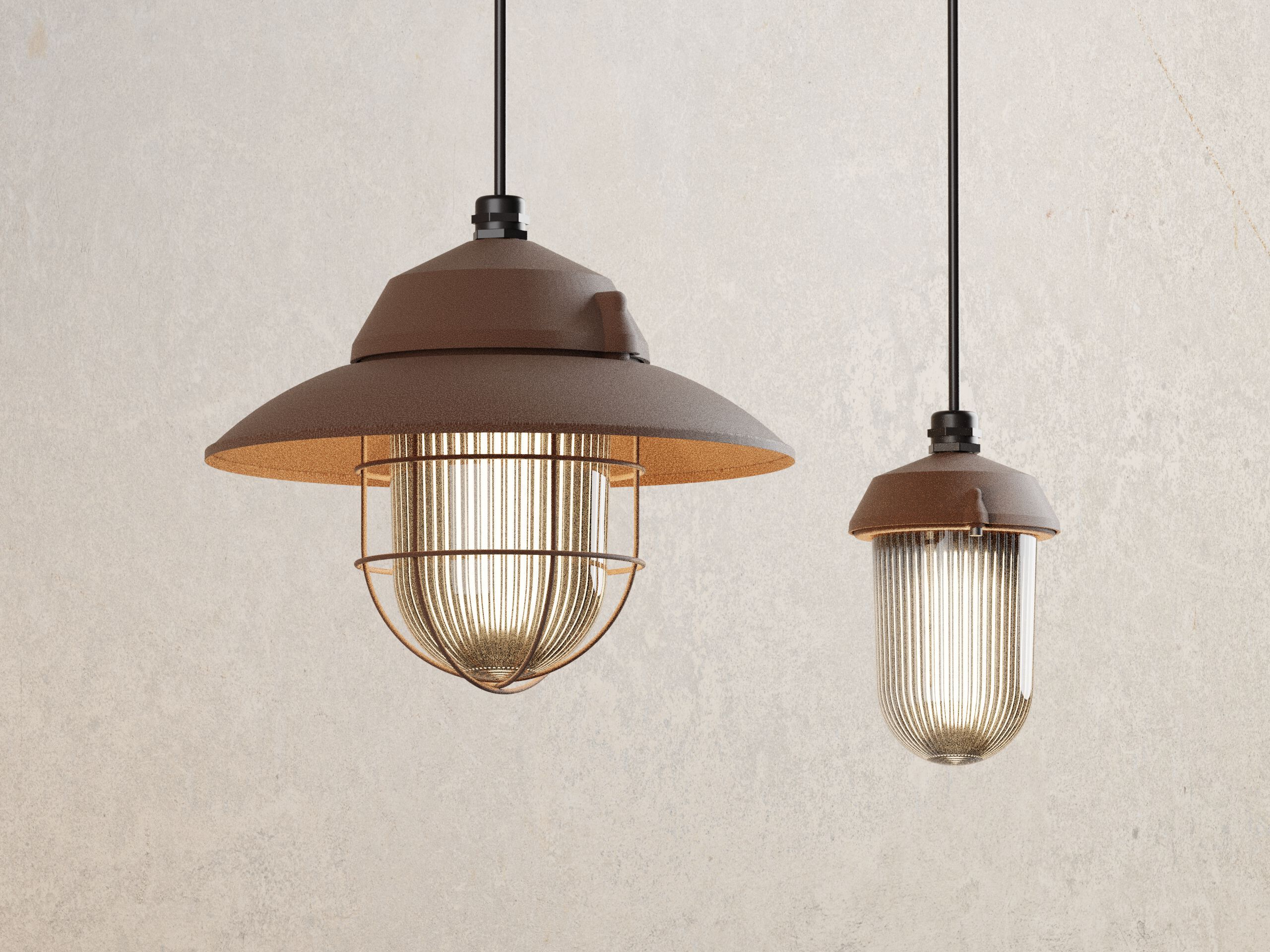 Алюминиевый подвесной светильник Genuit Corten ARCH-00110462