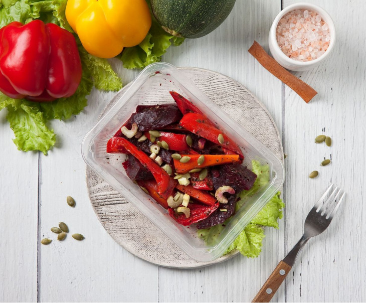 6895 Салат из пряно-печеных овощей Вкусляндия  - Вид №2