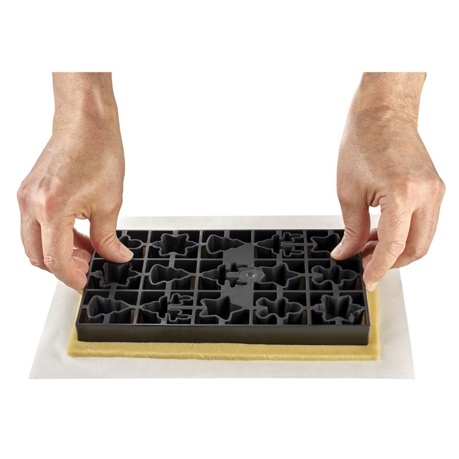 53.152.20.0065 Форма для приготовления печенья winter holiday, 24 х 15 х 2 см Silikomart  - Вид №5