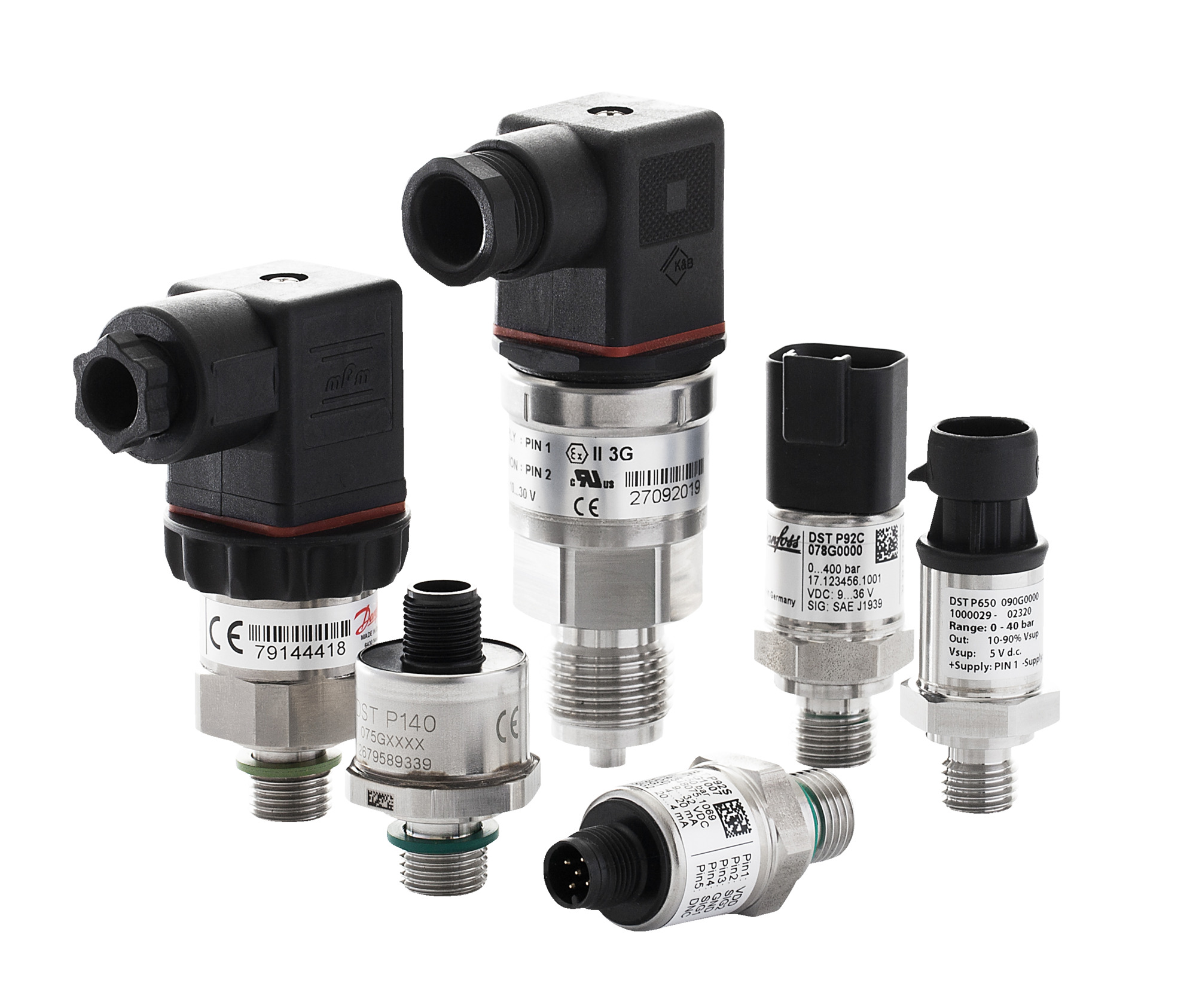 Danfoss MBS 3000 — преобразователи (датчики) давления для промышленных применений Преобразователь давления MBS 3000 060G1121  - Вид №95