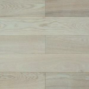 Паркетная доска Amber Wood Слоновая кость Ясень (Гладкая) 1860х148 мм.