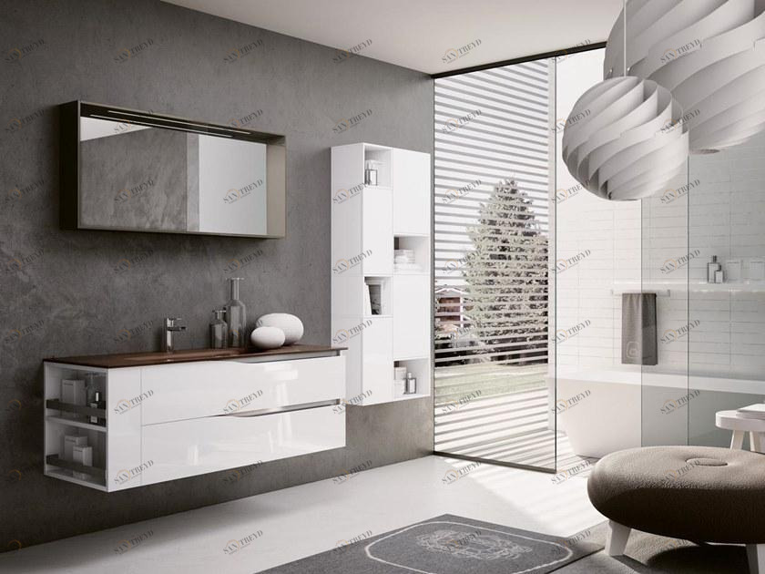 Тумба под умывальник с зеркалом Sound.swing Santreyd sun-id-1401879