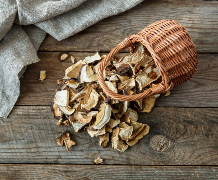 4581 Белые грибы сушеные Вкусляндия 