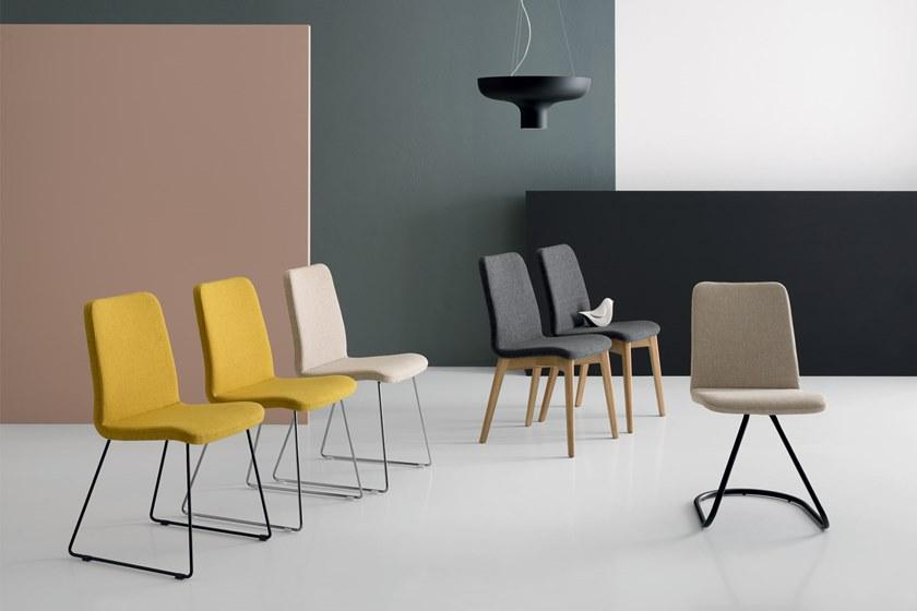 Pointhouse Санный стул с обивкой из ткани sun-id-1455316 - Вид №1